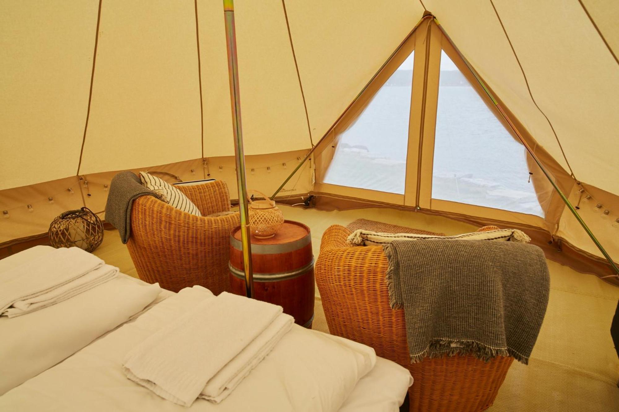Sandtorgholmen Glamping Exterior foto
